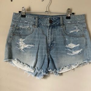 American Eagle distressed shorts